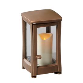 Grablaterne mit Fen aus Metall - Waldo / Bronze /...