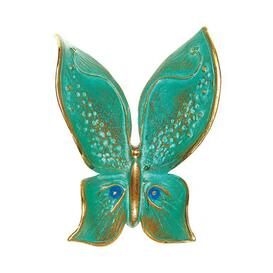 Schner Bronze-Schmetterling mit blauen Augen -...