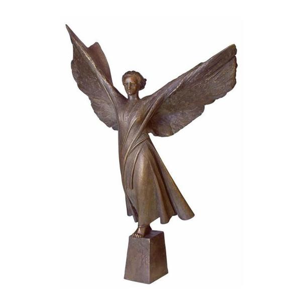 Limitierter Bronzeengel - ausgebreitete Flgel - Angelo Simbolico