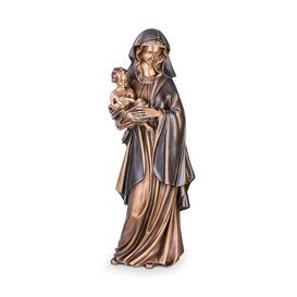 Marienskulptur aus Bronze oder Alu mit Kind - Madonna...