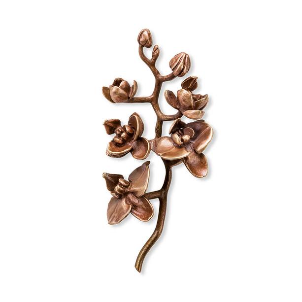 Rosa Orchideen-Blte aus Bronze - Orchideenblten