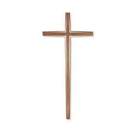 Zeitloses Bronzekreuz Wand Grabornament - Kreuz Koni