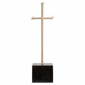 Klassisches Standkreuz als Grabschmuck aus hochwertigem...