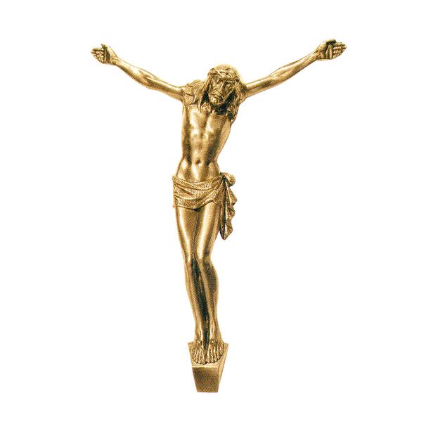 Christuskorpus aus Bronze zum Aufhngen - wetterfest - Korpus Christi