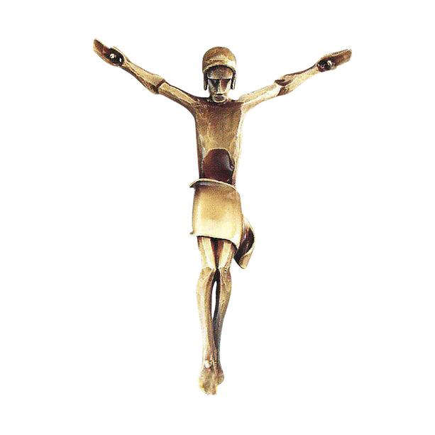 Einzigartige Jesusfigur als Grabschmuck aus Metall - Christus Redemptio