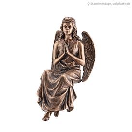 Bronze Engel Figur zum Hinsetzen - Engel Donna