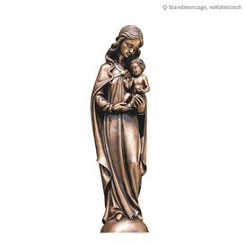 Madonnen Statue aus Bronze - Madonna Neve