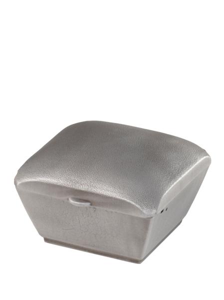Klassische Weihwasser Schale eckig - Purano / Aluminium