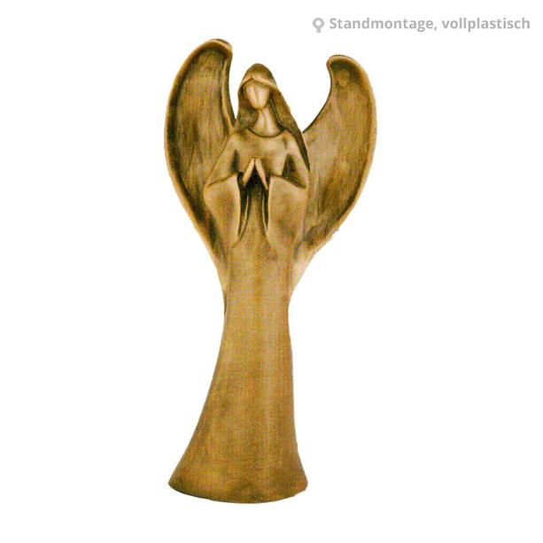 Moderne Engelfigur aus Bronze - Angelo Moderna