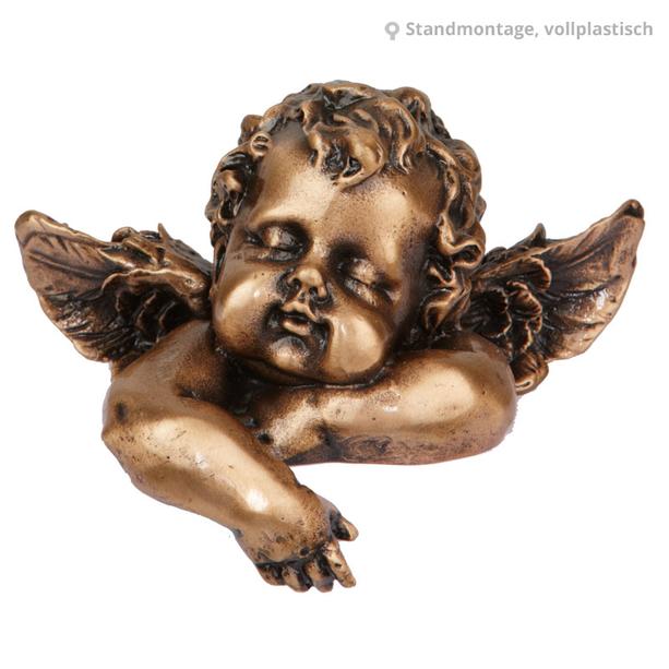 Bronze Schutzengel Figur - Engel Ora