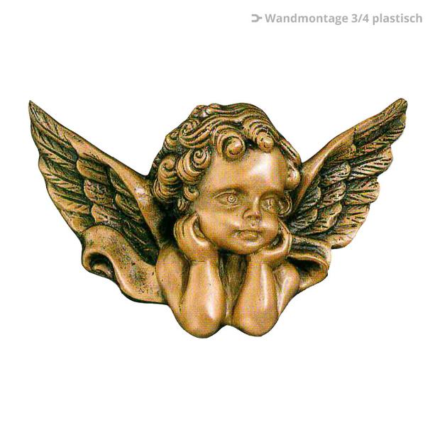 Engelrelief aus Bronze kaufen - Engel Samara