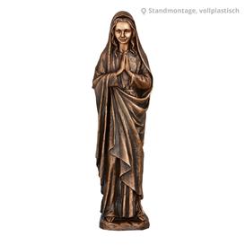 Bronze Madonna Heiligenfigur - Maria die Gttliche