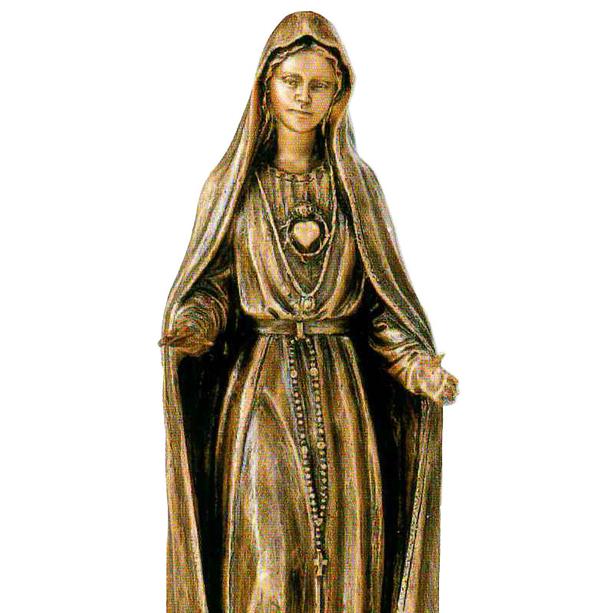 Gottesmutter Maria Bronzestatue - Maria Fatima