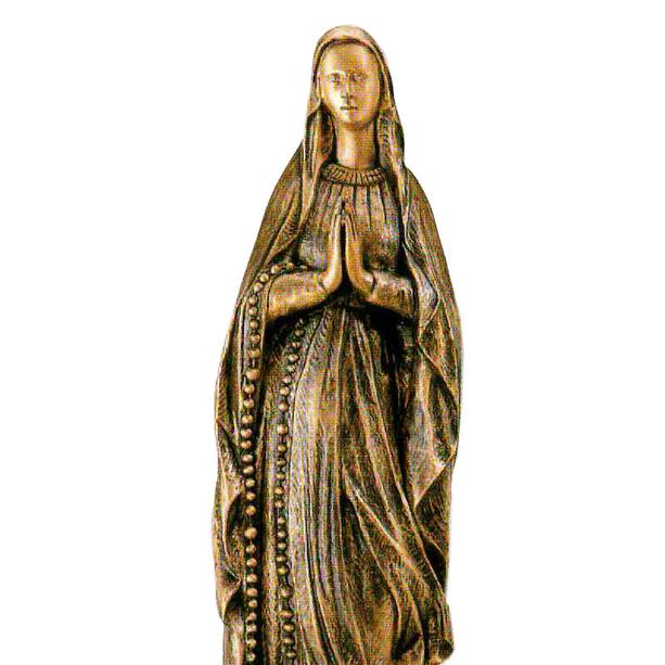 Bronzeskulptur Mutter Jesu - Madonna von Lourdes