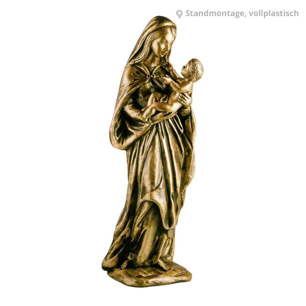 Bronzeskulptur Gottesmutter - Maria von Nazareth