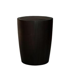 Exklusive schwarze Graburne aus Holz  - Lamberto