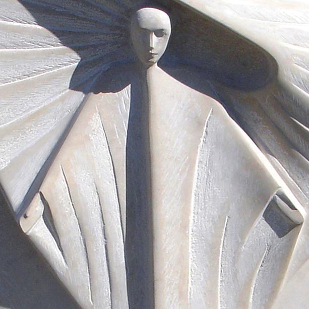 Grabstein Urnengrab modern Engel Gestaltung - Angelico