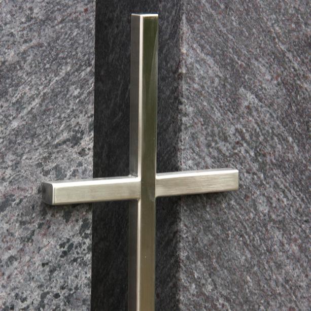 Grabmal mit Kreuz für Doppelgrab - Bonifacio
