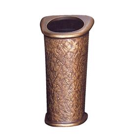 Bronze Grab Vase zur Wandmontage - Corona