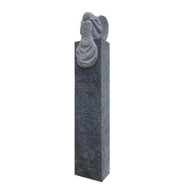 Grabstein Sule Granit mit Engel Figur - Leonie