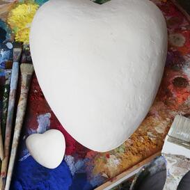 Kleine Urne zum selbstgestalten online bestellen  - Blanco / ohne Standfu�