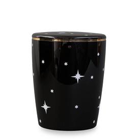 Besondere Biologische Graburne mit Sternen in Schwarz -...