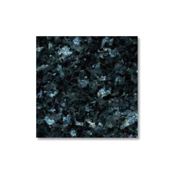Granit Sockel für Grabschmuck Montage - Labrador Blau HQ