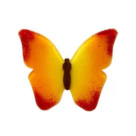 Glasornament Schmetterling rot-orange-gelb - Glasornament...