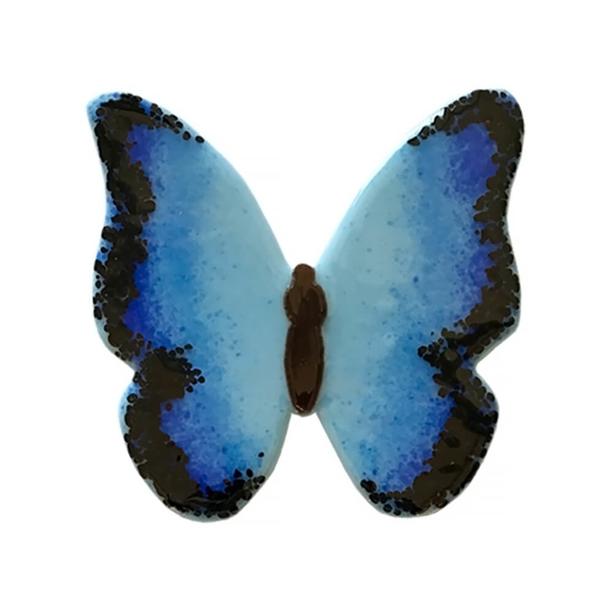 Schmetterlings Glasornament mit besonderen Farbverlauf - Glasornament S-22