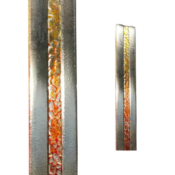 Rechteckige Glasstele Muster mit Farbverlauf - Glasstele S-90